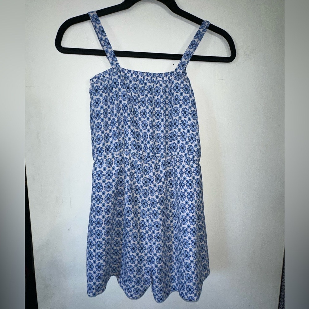 Reversible girls romper